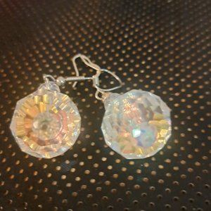 Swarovski crystal custom made earrings